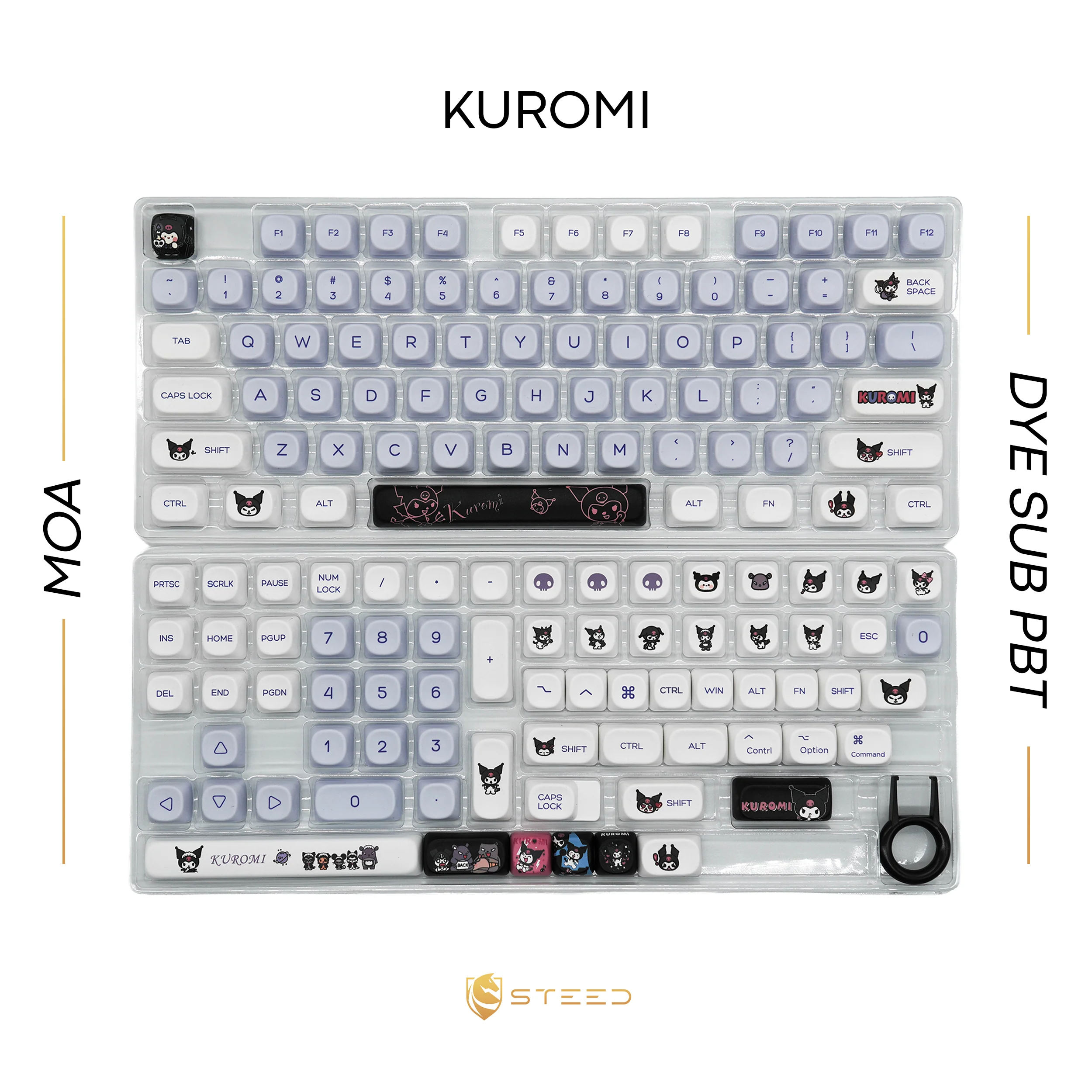 Kuromi (MOA) Keycap Set