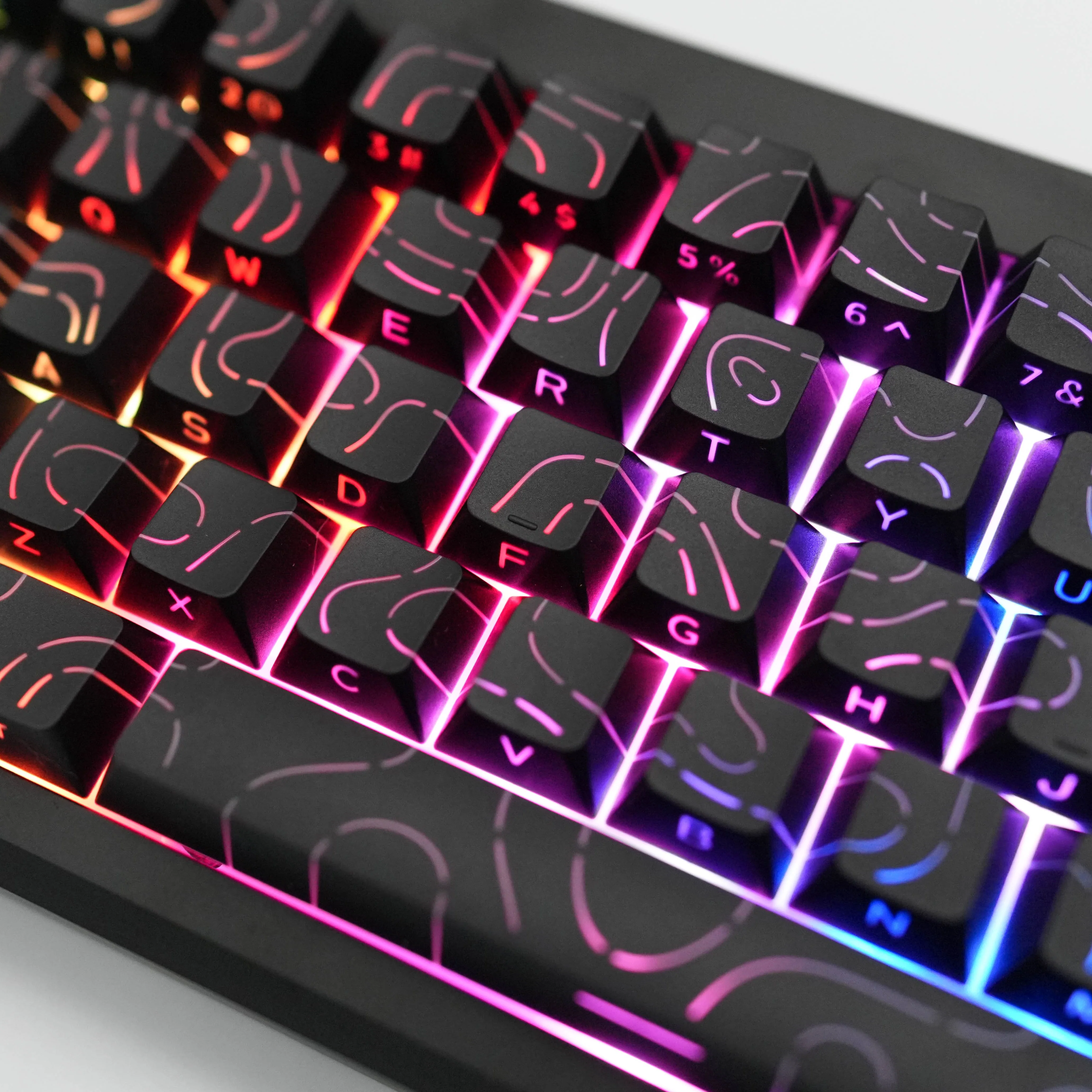 PYROIS 65 Black Prebuilt - Topography Black - Image 6