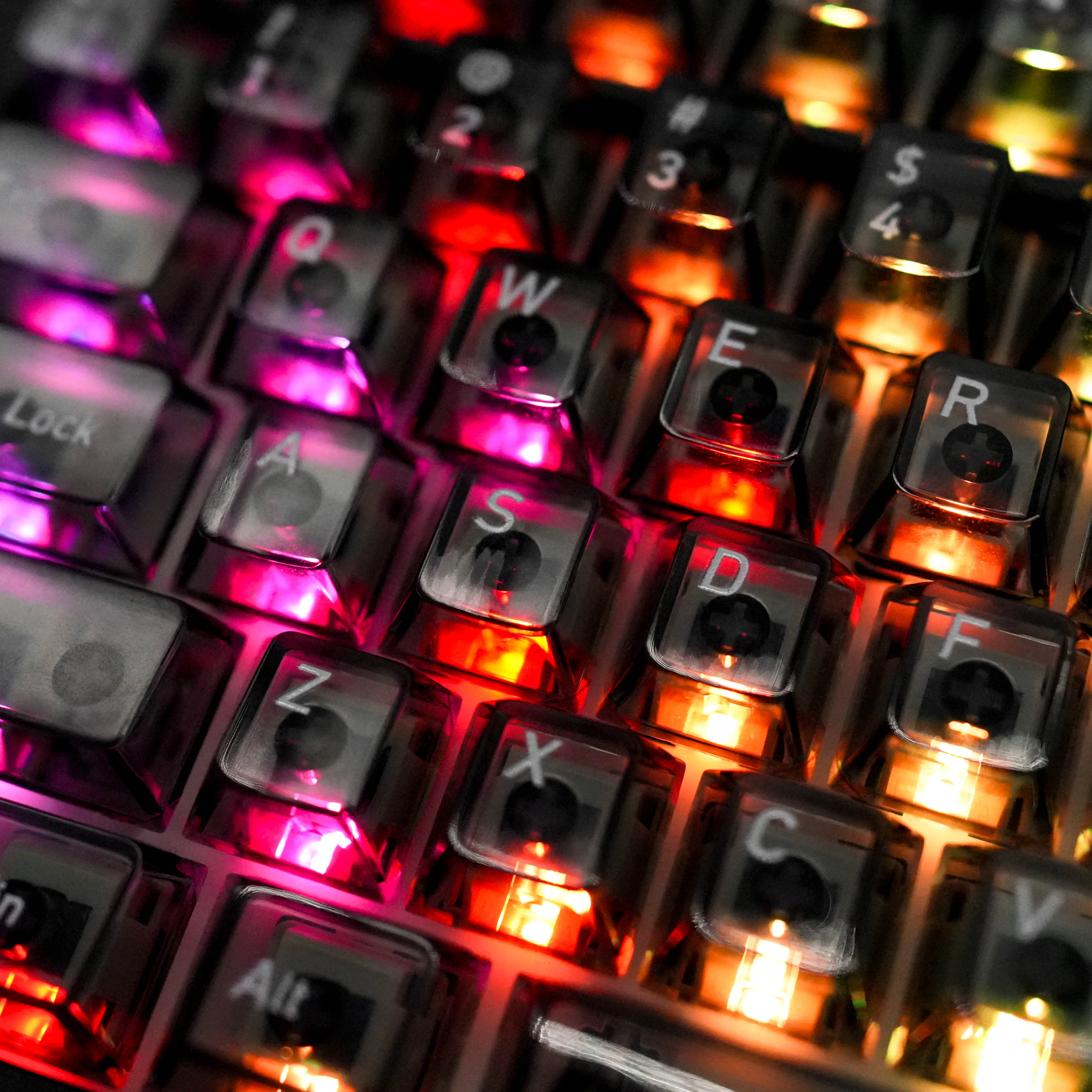 Transparent Grey Keycap Set - Image 3